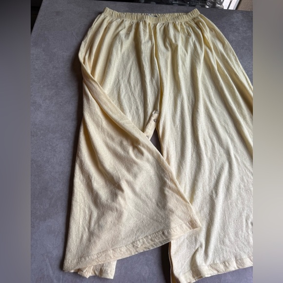 Free People Soft Yellow Lounge Pants - Picture 6 of 11